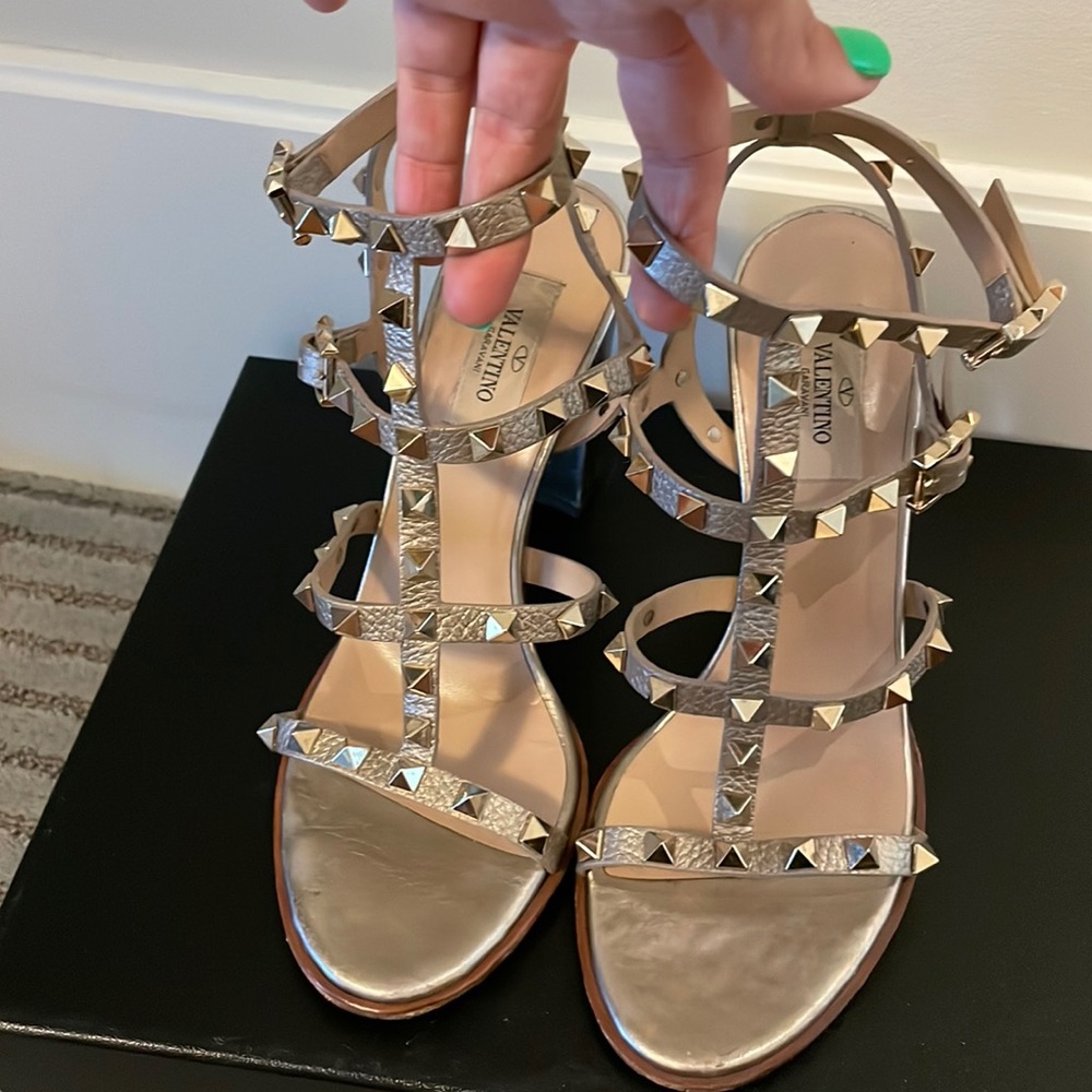 Valentino rock stud heels